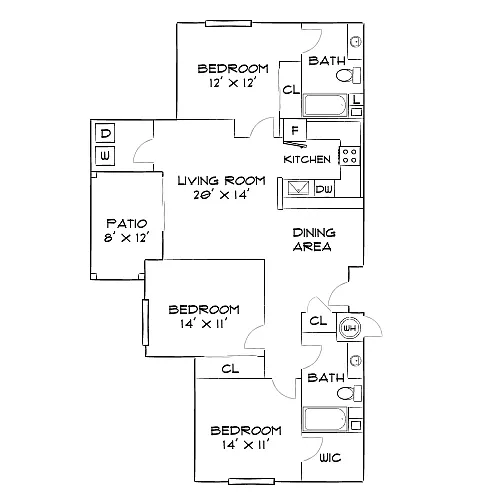 Floor plan Design 3A