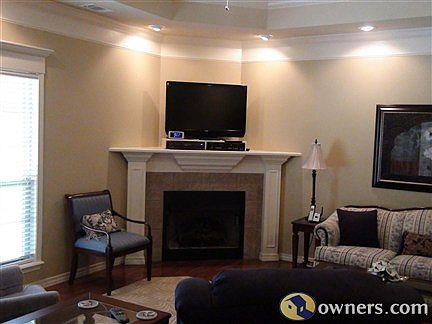 Living Room, Fireplace