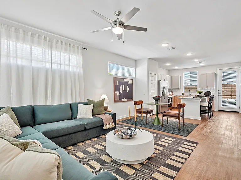 YardHomes Rowlett Creek Living Room