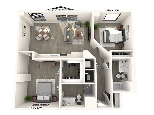 Floor plan The Harmony