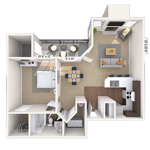 Floor plan 11B