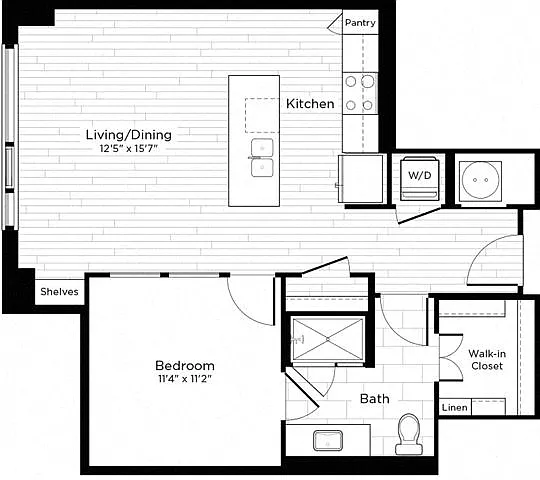 Floor plan 1N