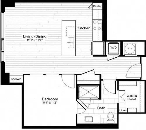Floor plan 1N