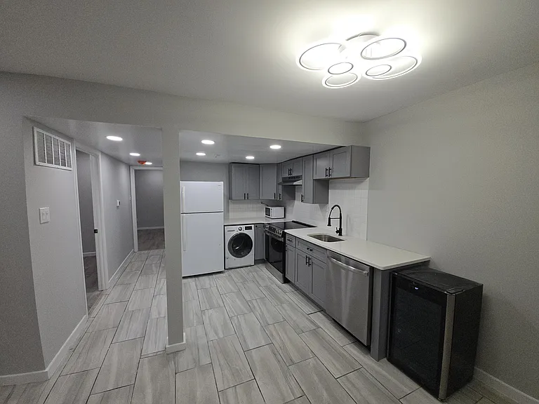 View of the kitchen