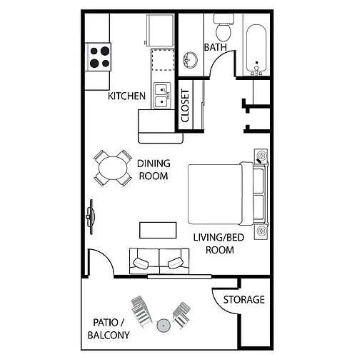 Floor plan Cottonwood