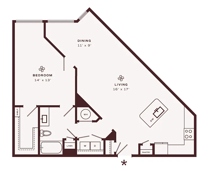 Floor plan Adler