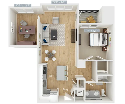 Floor plan AM19D-937
