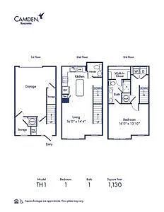 Floor plan TH1