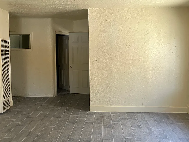 Open concept living and dining room area