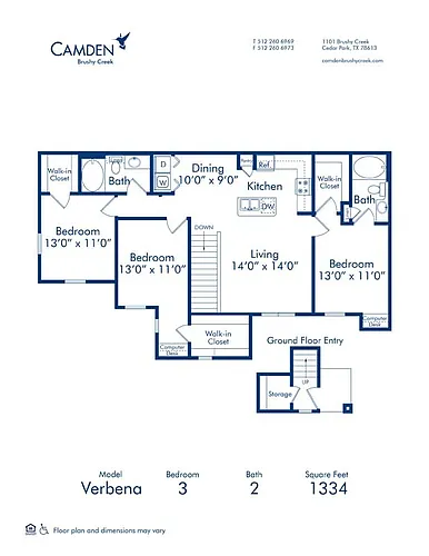 Floor plan Verbena