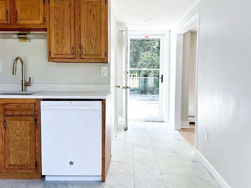 Kitchen to entry way