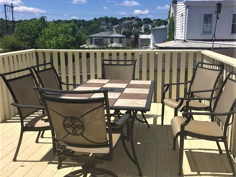 deck facing Manayunk