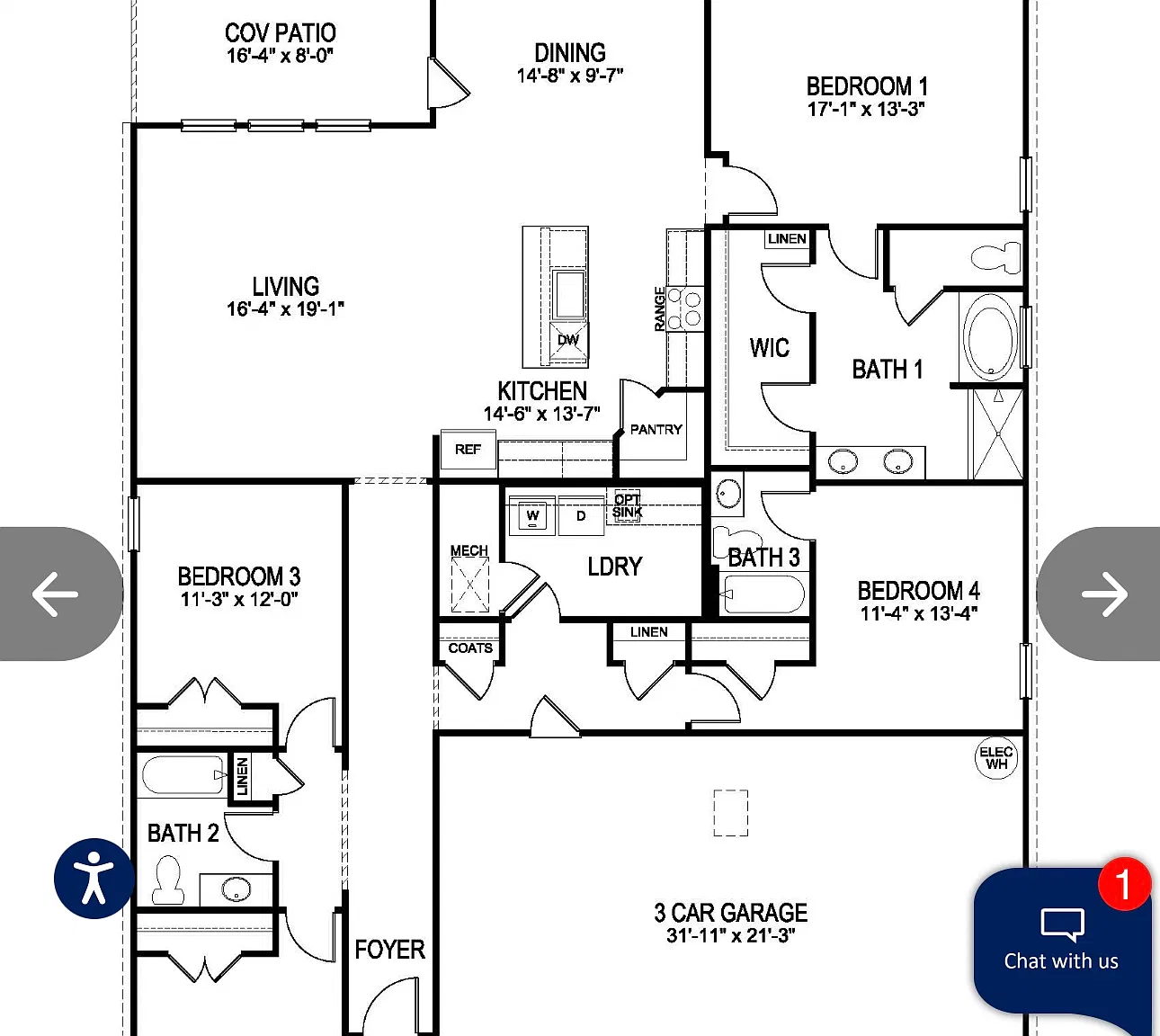 4 bed, 2273 sqft, $2,700 — Photo 2