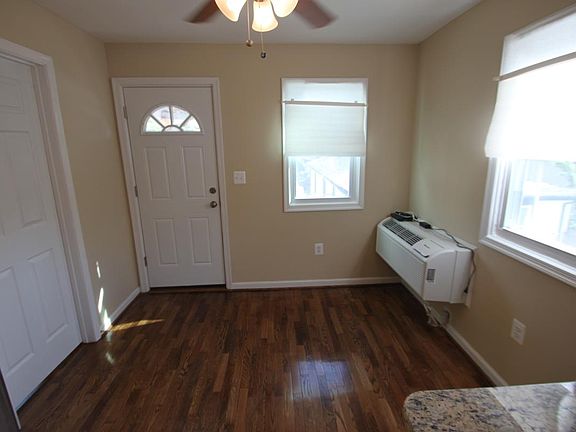 Gleaming hardwood floors