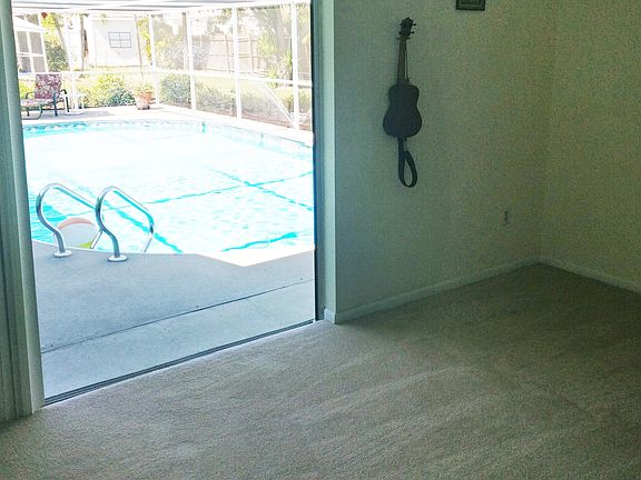 Sliders open to pool area