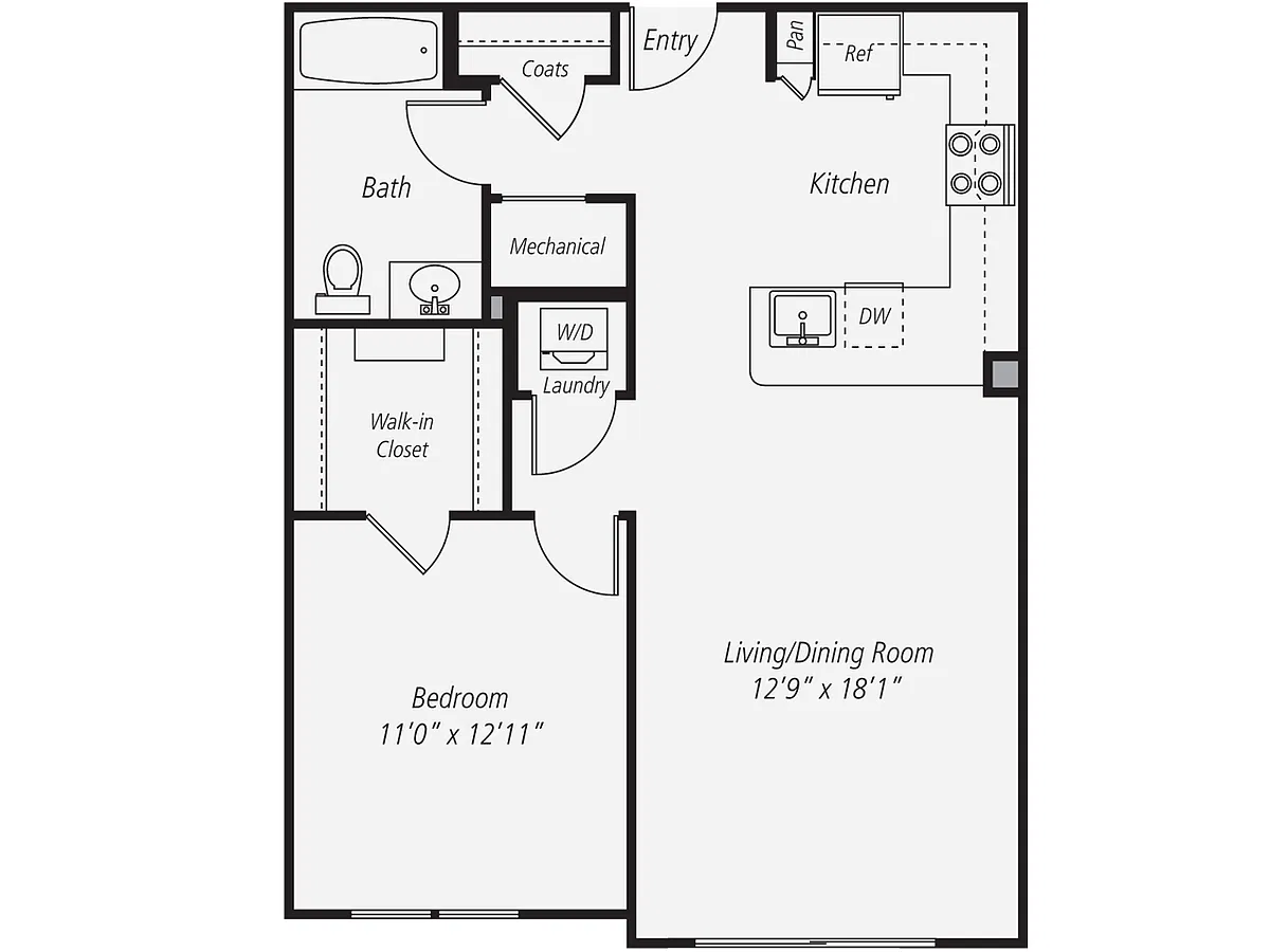 Floor plan A1-796