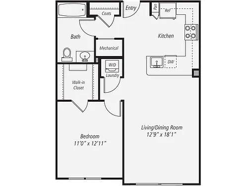 Floor plan A1-796