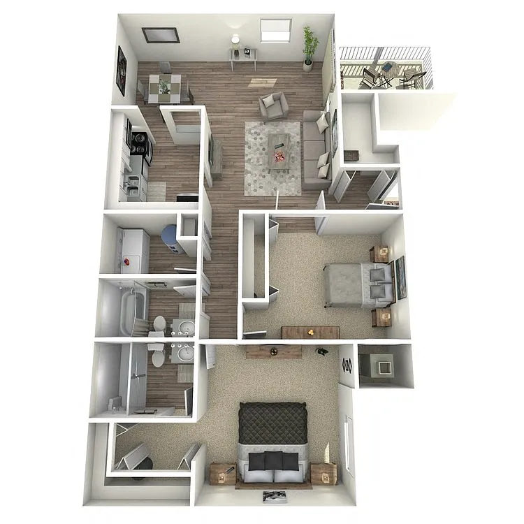Floor plan Hickory