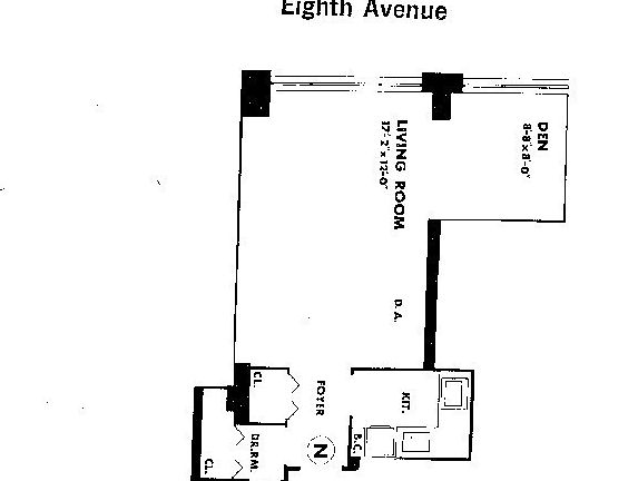 2nd image of 300 W 55th St APT 16N