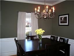 formal dining area