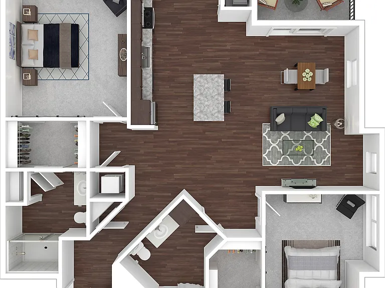 B7 3D Floor plan B7 3D Floor plan