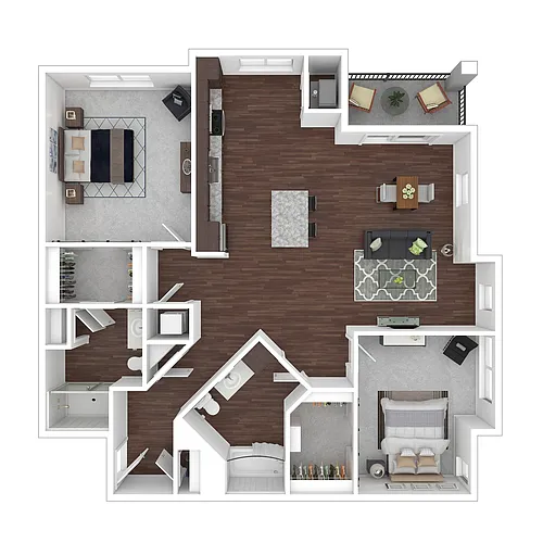 Floor plan B7