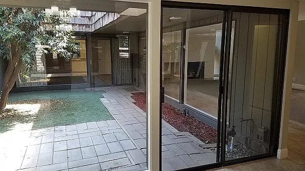 Office area or den area off Courtyard and Kitchen.