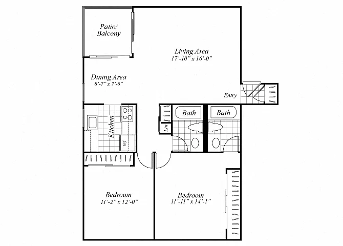 Floor plan B1