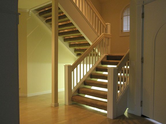 Upstairs are 4 BR & 3BA