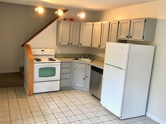Kitchen area on the first floor.