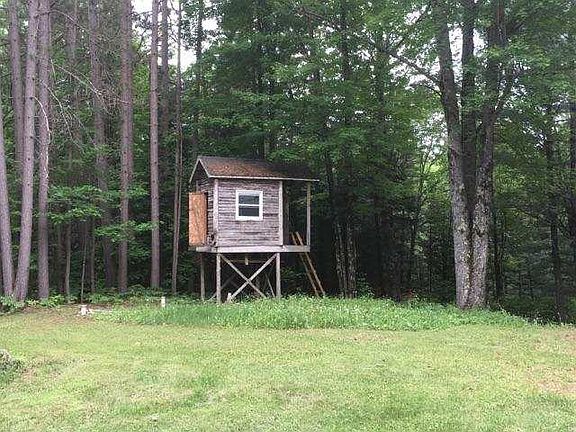 Playhouse with covered porch