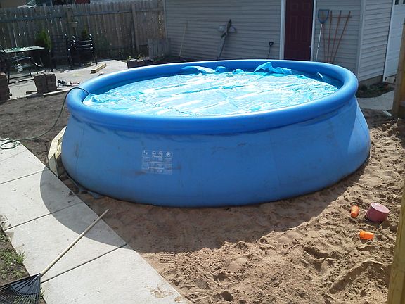 side yard landscaped 