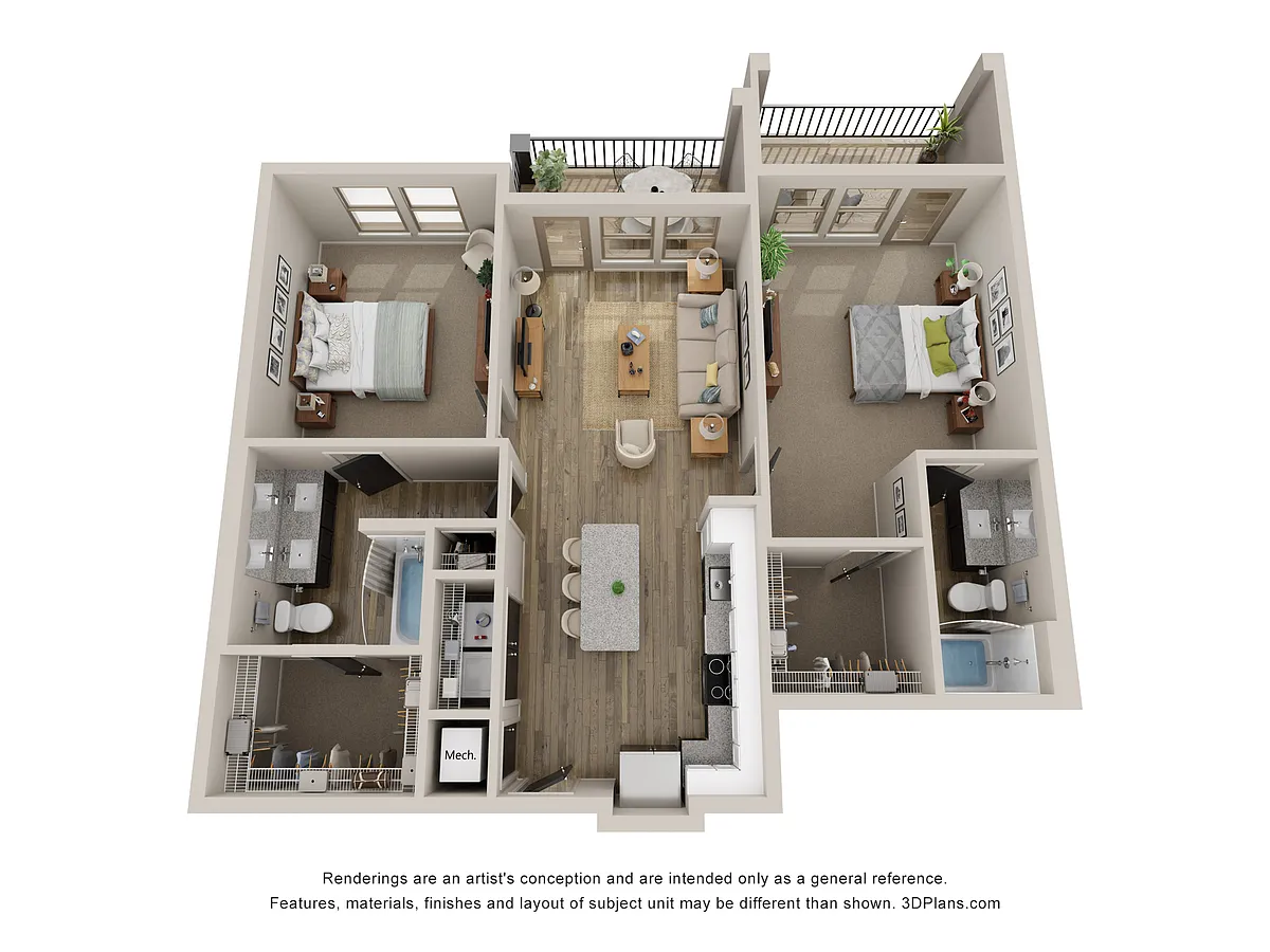Floor plan B4