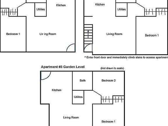 2nd image of 608 W 25th St Unit 1-2-3