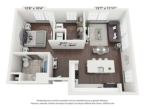 Floor plan Town Center I