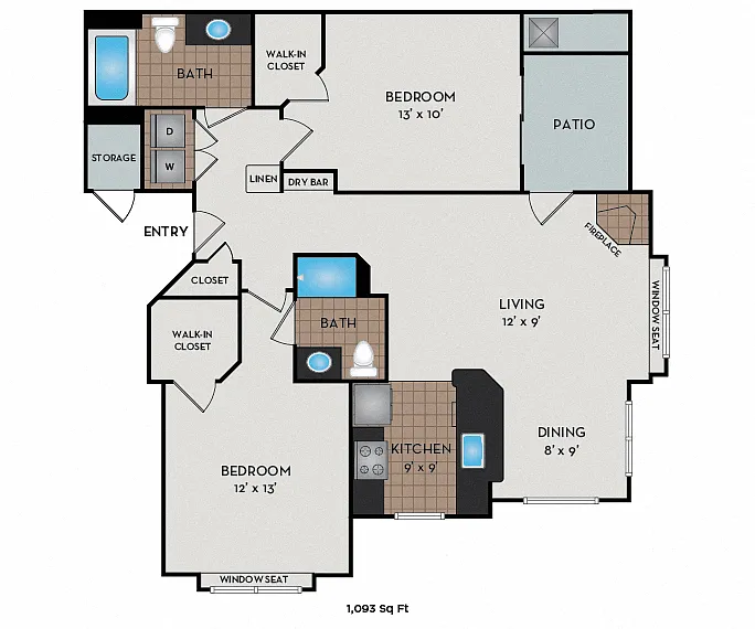 Floor plan Blackberry