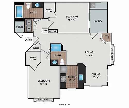Floor plan Blackberry