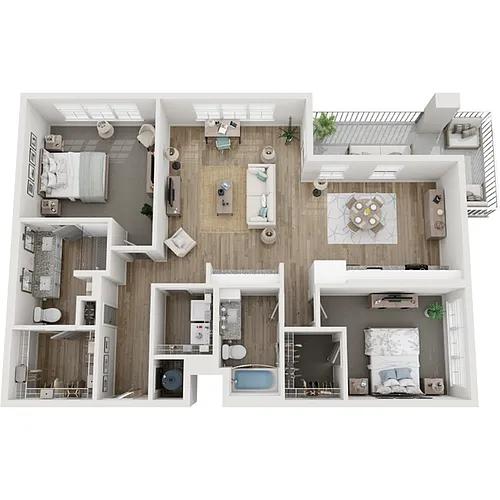 Floor plan The Crane