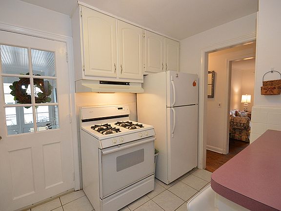 Kitchen with Door to Porch