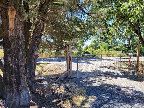 Front gate of property