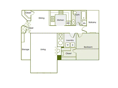 Floor plan A1