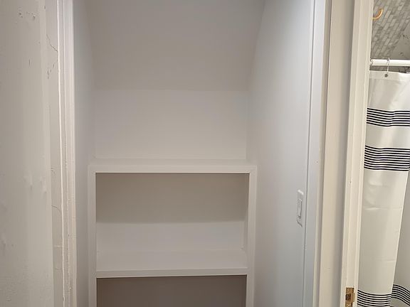 Built in shelving