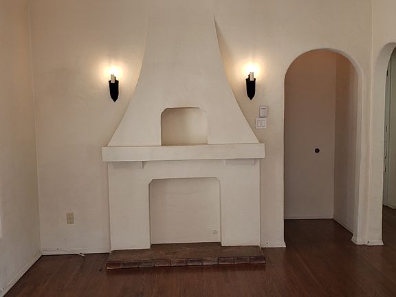 Faux fireplace