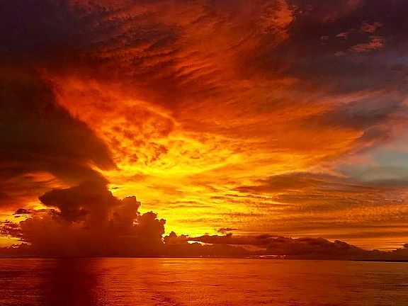 Fall Sunset