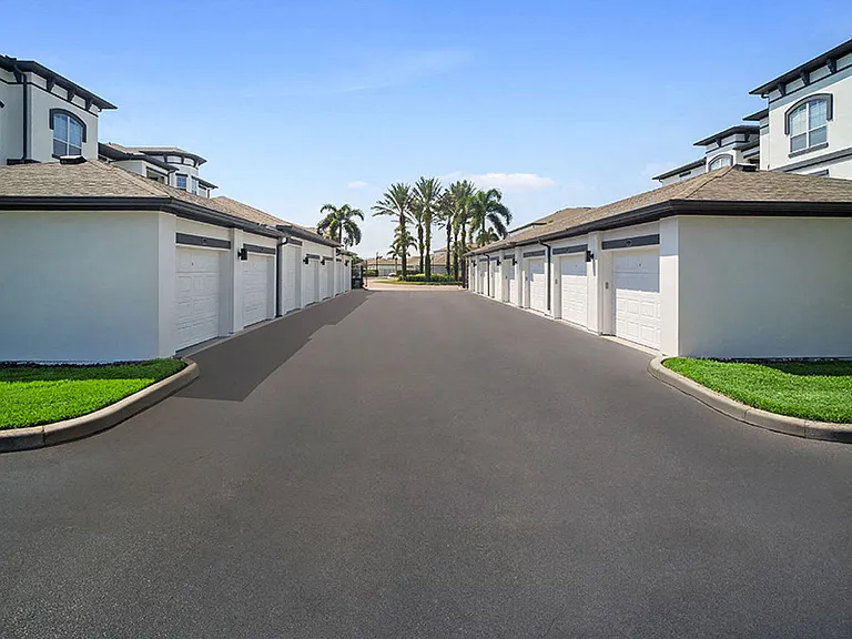 Garages and covered carports available for rent