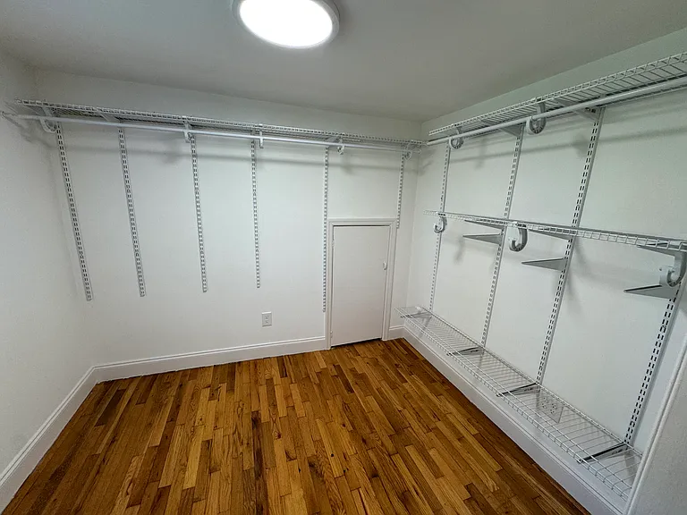 Master walk in closet