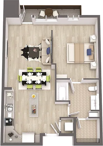 Floor plan A6
