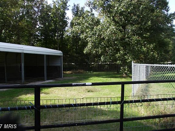 Gated entry to Barn area