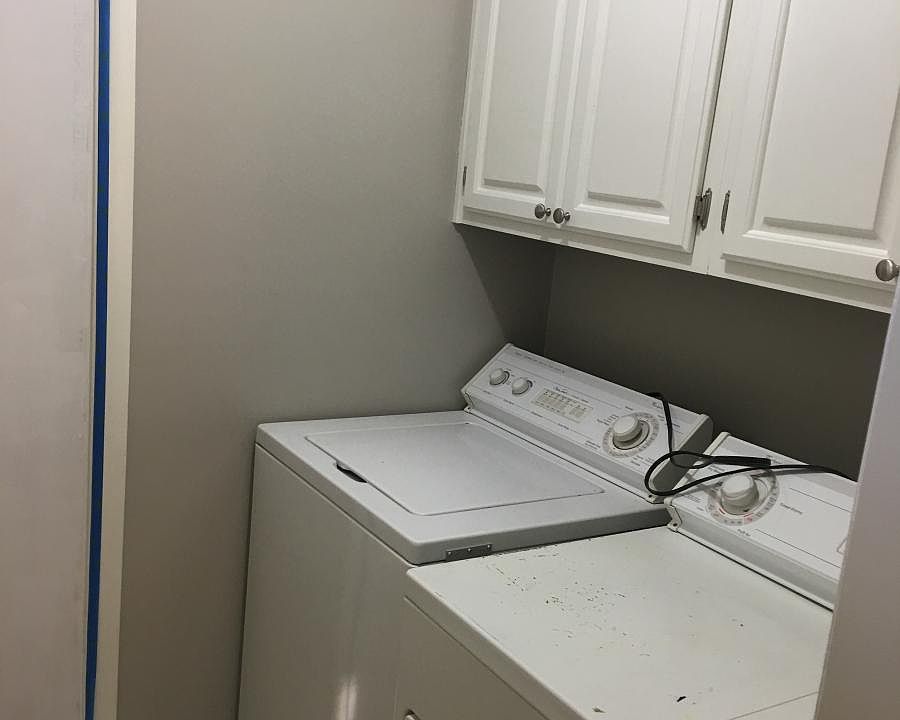 Separate laundry room