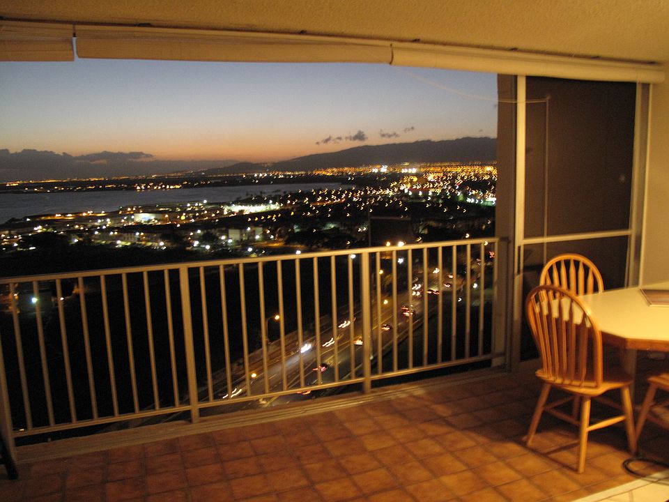 mountain and harbor views